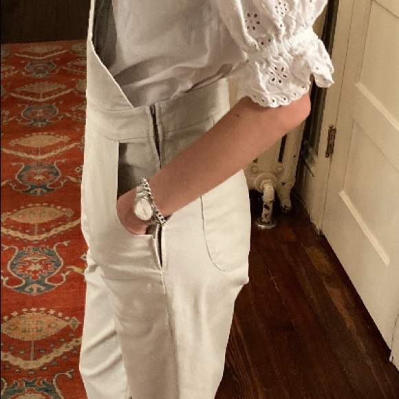 Loup Ivory Knot Overalls - Picture 5 of 9